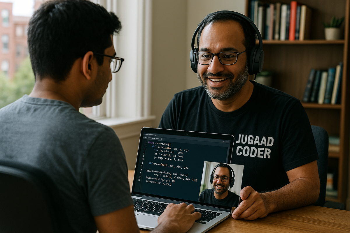1-on-1 AI Mentoring Session Screenshot
