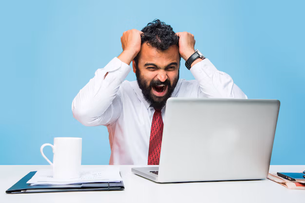 Frustrated developer or tester